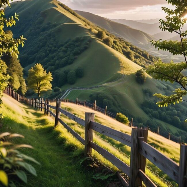 Bezpieczne ogrodzenia na terenach nachylonych
