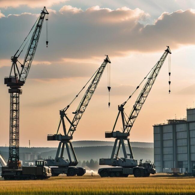 Ceny wynajmu największych dźwigów w kraju