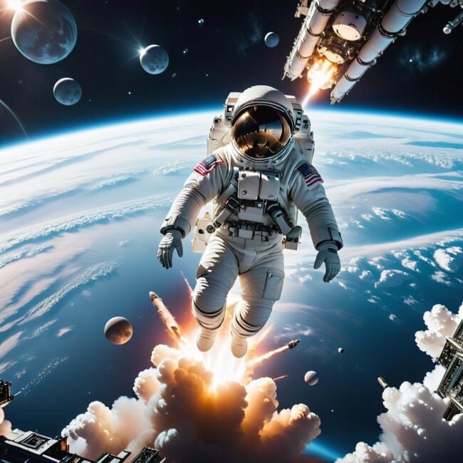 Jak wygląda podróż w kosmos