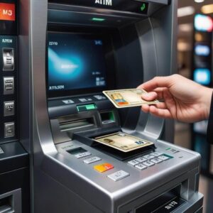 Która strona karty jest wejściem w bankomacie