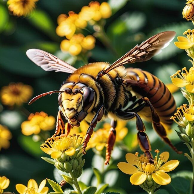 Osa czy pszczoła – które są bardziej agresywne