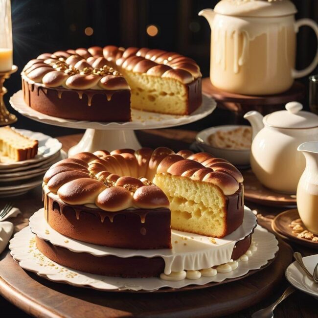 Perfekcyjna babka drożdżowa na stole Siostry Anastazji