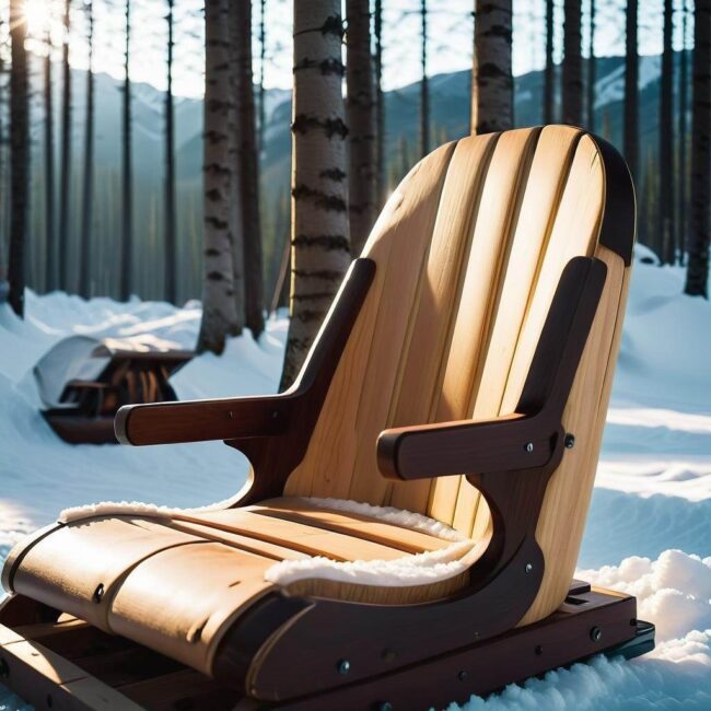 Pomysły na stabilne oparcie saneczek