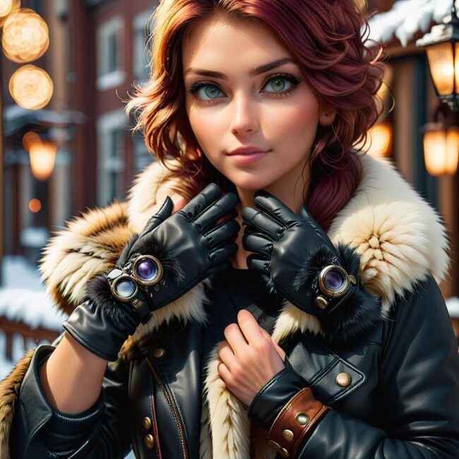 Rękawiczki zimowe na kciuki