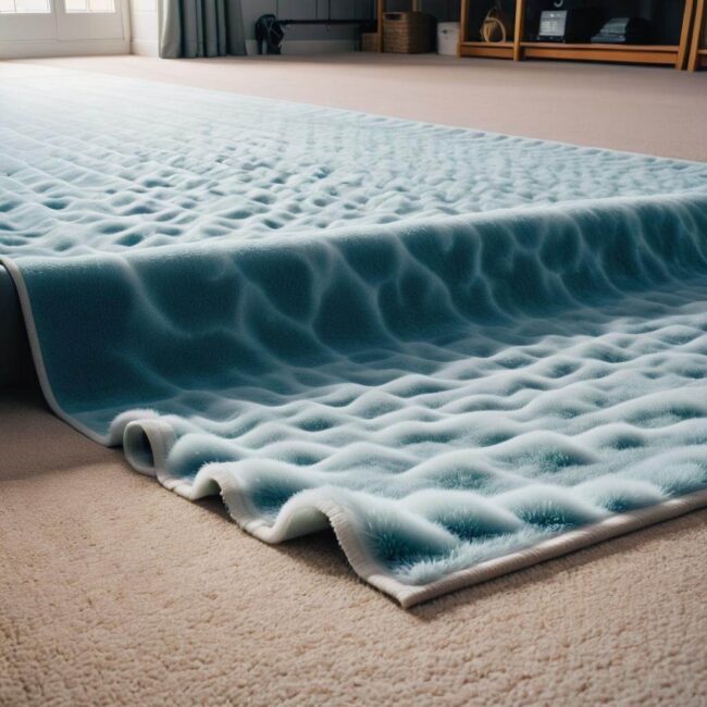 Sucha metoda usuwania plam z dywanu