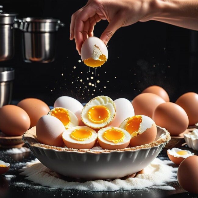 Ubita masa jajeczna do ciast i babeczek