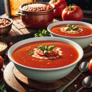 Zalecane temperatury przechowywania zamrożonej zupy pomidorowej